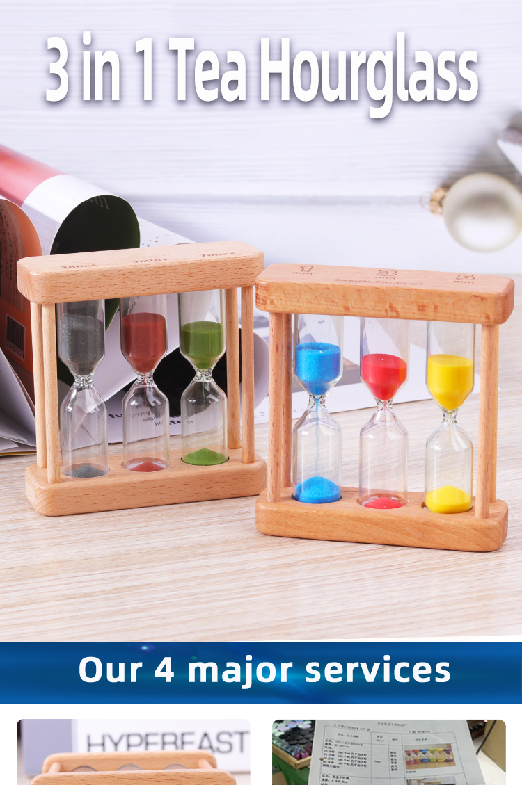 3 4 5 Minute Sand Timer Hourglass Custom Hourglass Timer Free Sample