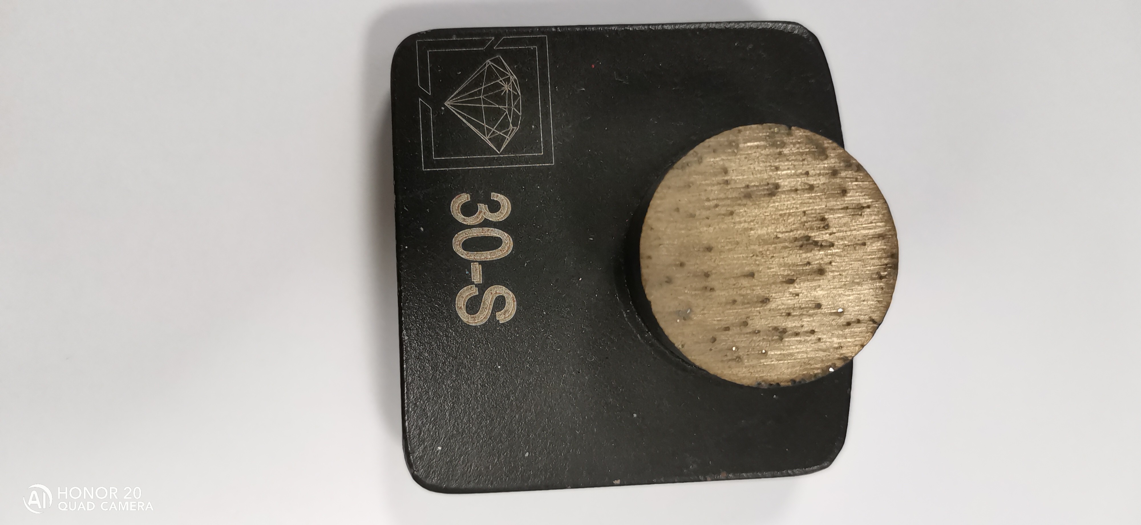 Single Round Segments Redi Lock Diamond Grinding Shoes for Husqvarna