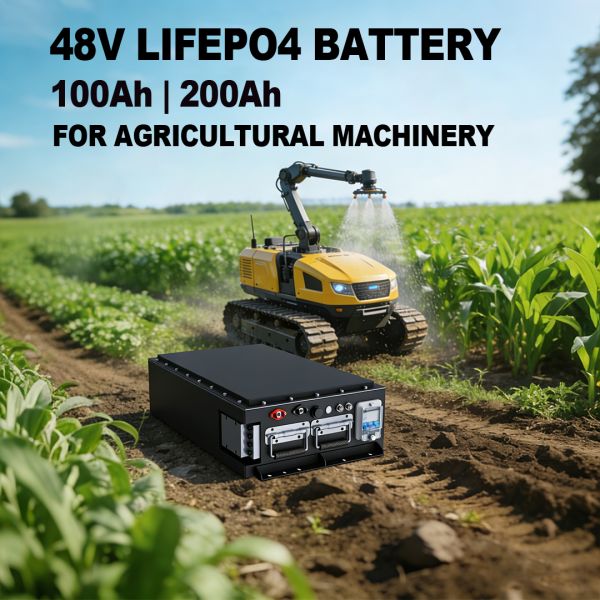 CTS 48V 72V 96V 100Ah 200Ah 300Ah Agricultural Vehicles & Machinery Lithium Battery Solutions