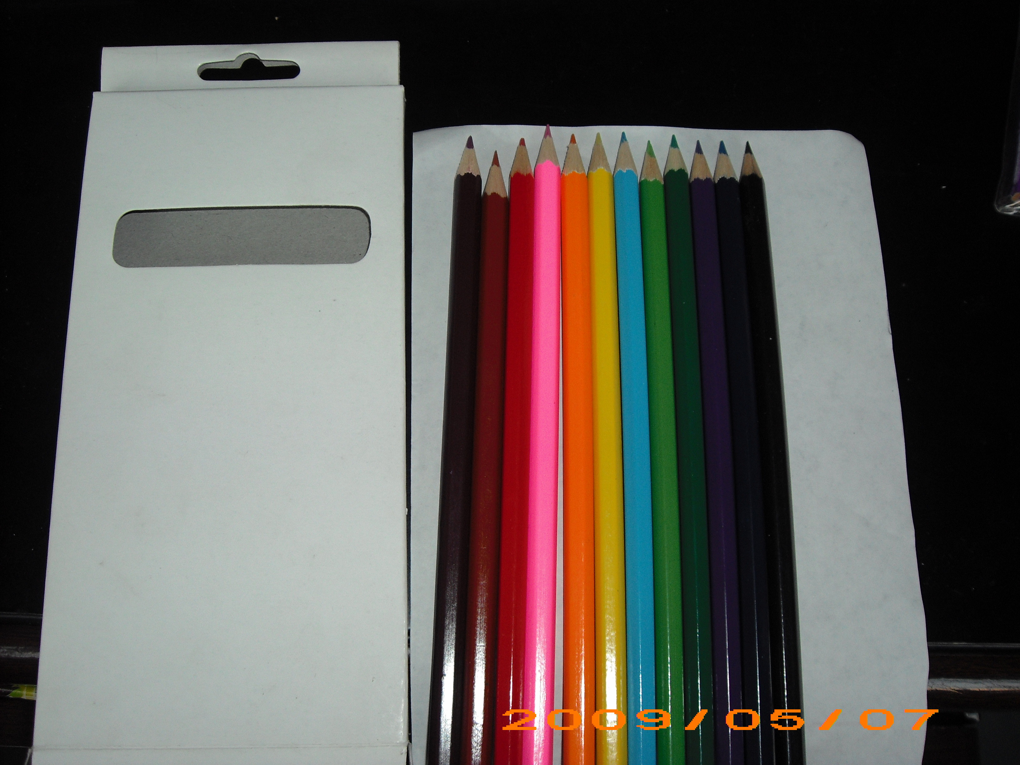 yellow 7"HB2B2H lead hexagonal eraser pensil wholesale cheap price wooden pencil