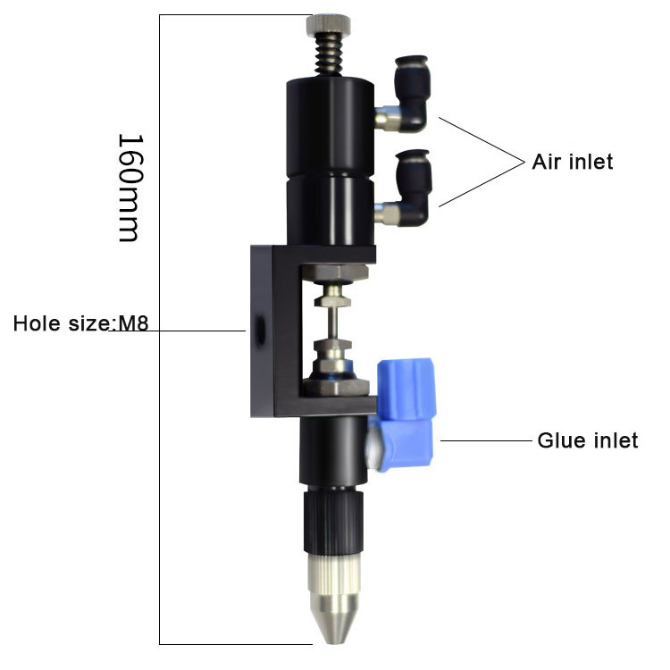 HJD36 Double Acting Thimble type for glue potting and coating
