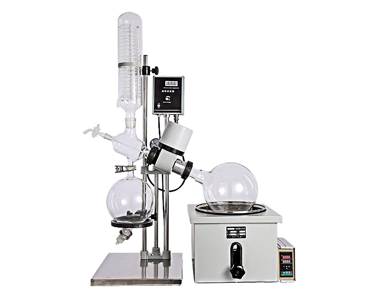 Pharmaceutical Steam Vacuum Distiller Glass Rotation Evaporator