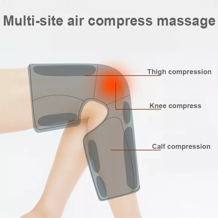 21W Air Foot Massager Electric Leg Compressors For Circulation