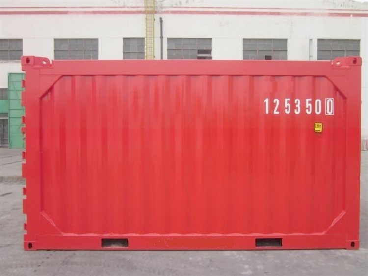BV/LR/DNV Approved 15ft Dry Closed Box Offshore Container with 17 CBM Capacity and Corten Steel Material