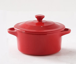 Oven safe Ceramic Creme Brulee Ramekins Bowls With Lid Cake Pudding Ceramic Dessert Bowl For Restaurant Wedding
