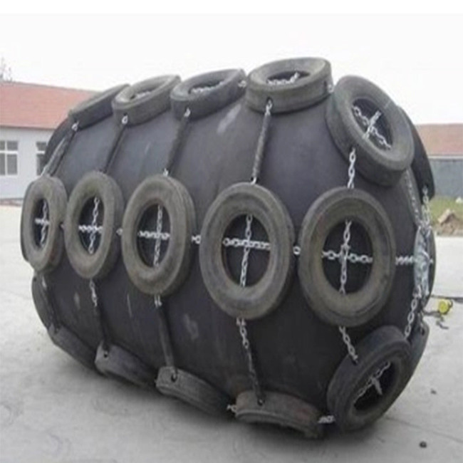 50kPa Quay Pneumatic Rubber Fender Offshore Platforms Floating Boat Dock