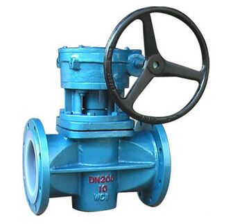 Fluorine plug valve X43F46-10C