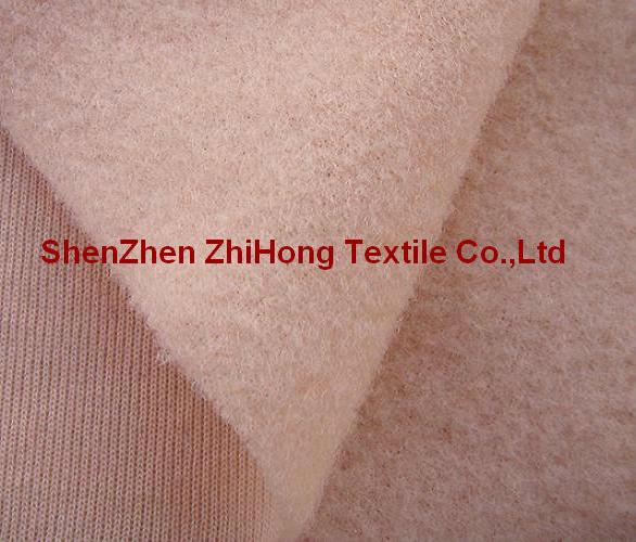 Quality Customized 80-220 gsm durable brushed loop /napped loop fastener fabric for sale
