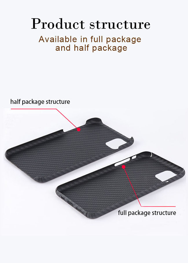 Black Military Material Aramid iPhone 11 Protective Case
