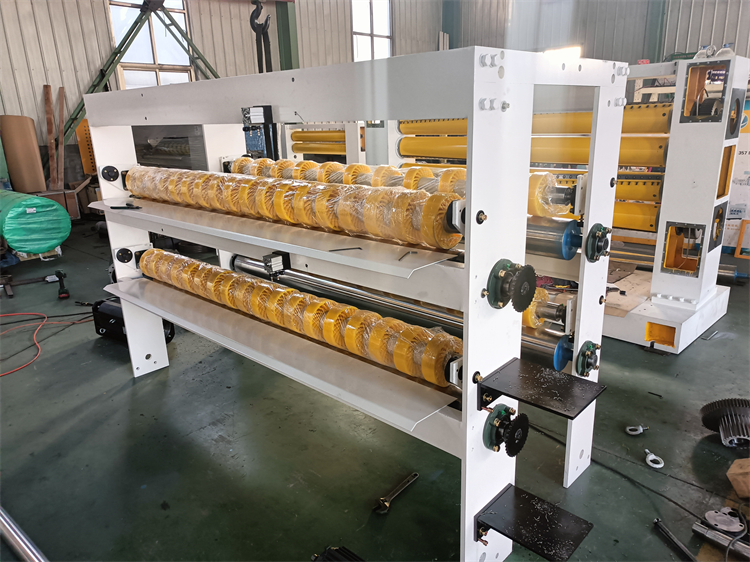 Other Double Layers Helical Cross Cutter for Fast Orders Changing Nc Cut Off Machine