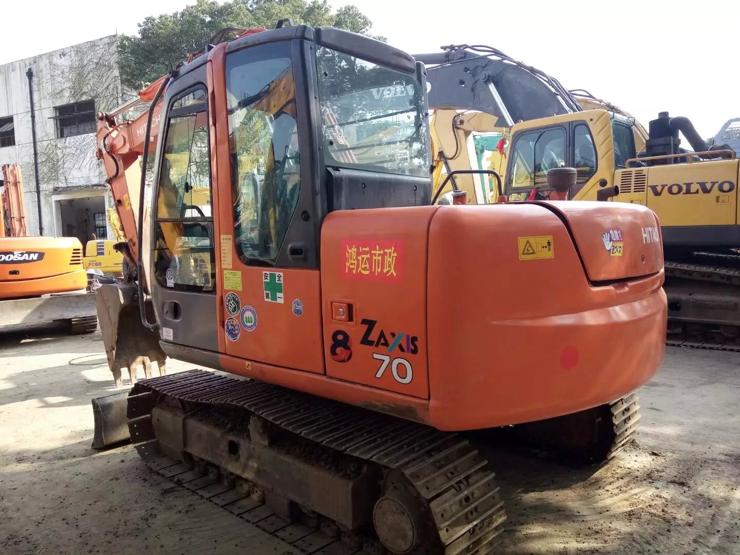 2010 Used HITACHI ZX70 Mini Excavator For Sale/Used HITACHI Excavator Made In Japan