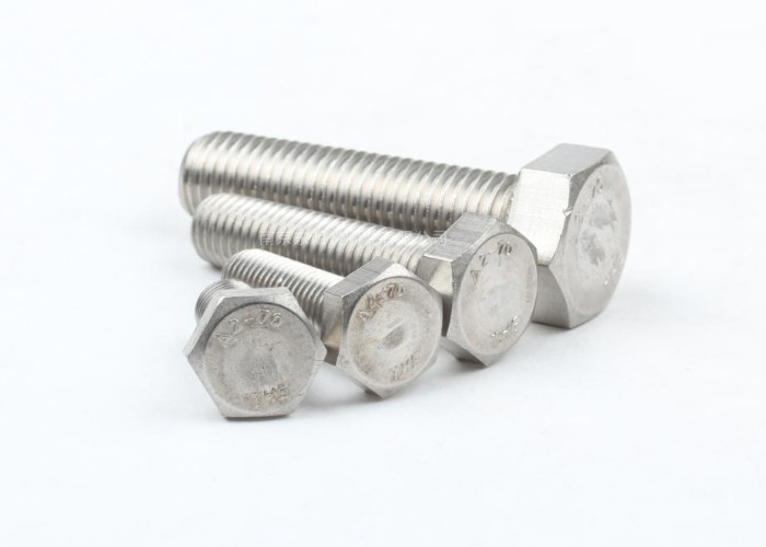 Stainless Steel 2205 2507 904L Hex Bolts for Marine and Chemical Use 1/2”-13 and Brushed Finish