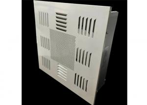 Buy cheap Class 100 HEPA Filter Box Cold Formed Steel Plate With Electrostatic Spraying Outer Shell product