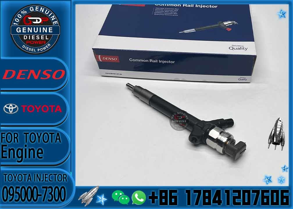 Hot Sale Nozzle Injector 0950007300 095000 7300 Auto Parts Injector 095000-7300 for Toyota