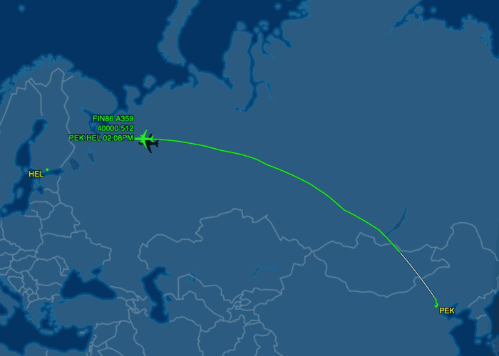Rapid Reply Air Freight Logistics China To Helsinki Finland With Wide Aircraft