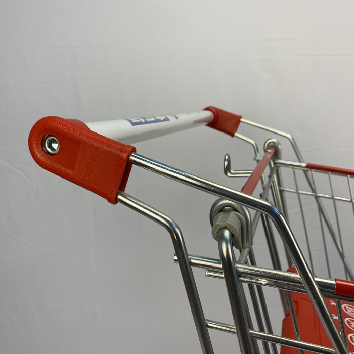 150L Large Capacity Foldable Metal Shopping Trolley With Child Seat