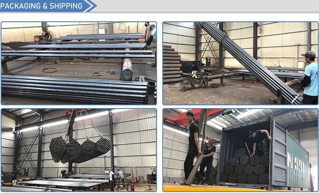 API5L Seamless Black Carbon Steel Pipe Plain Ends SSAW OCTG Tube