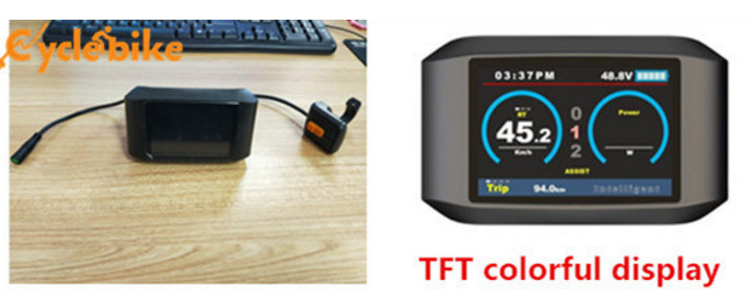 TFT Colour Display 72v 3000w Electric Bike Kit Rim Mtx 26" 28" 29"