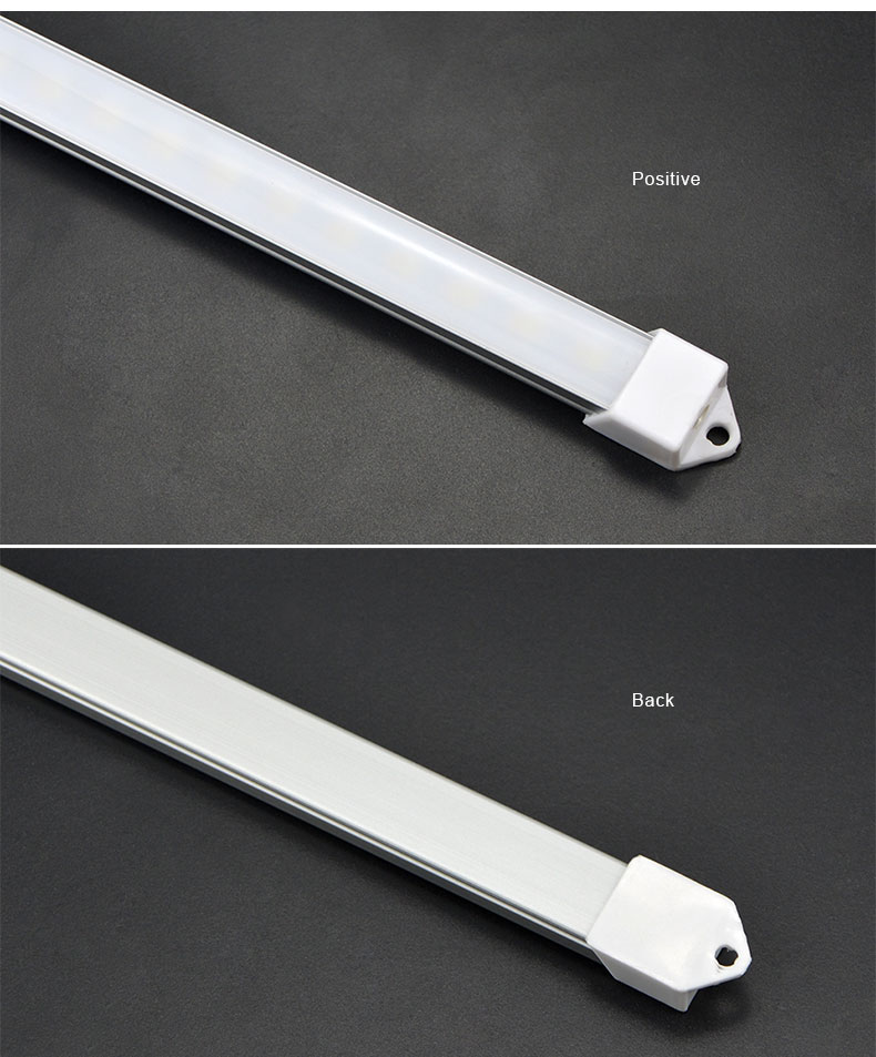 Portable USB LED Cabinet Light DC 5V Hard wall lamp tube Reading Desk light with button switch on/off For Kitchen Night