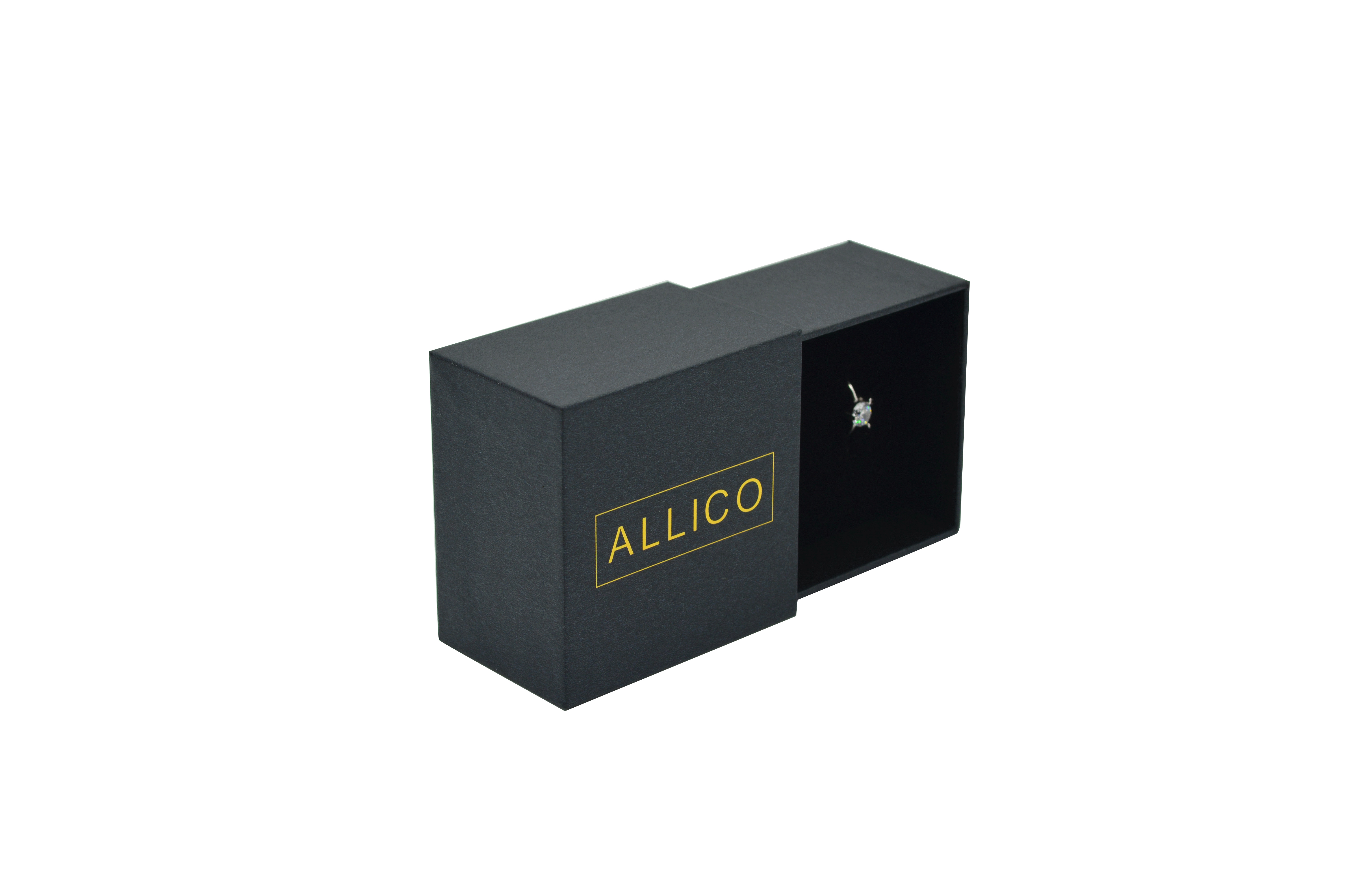SGS 50cm Necklace Cardboard Sliding Drawer Gift Boxes CMYK Printed