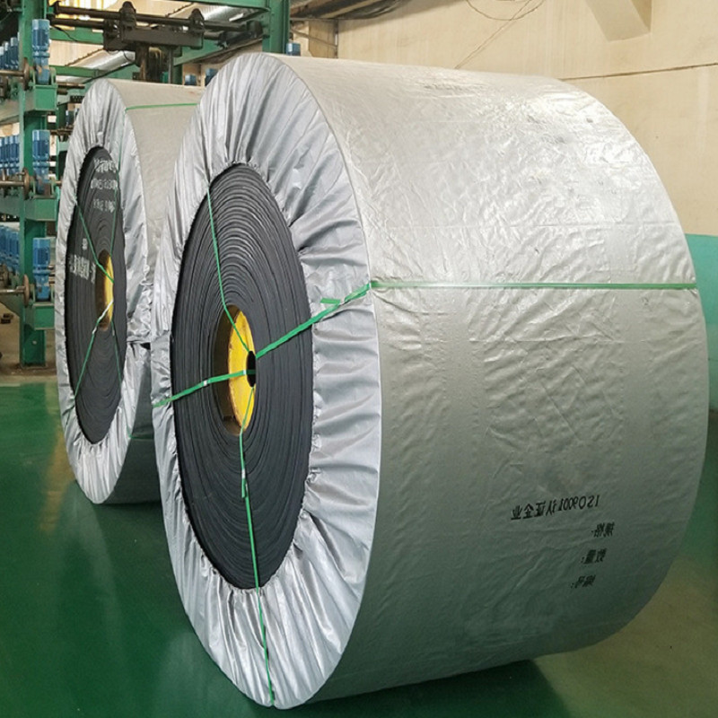 NN300 Flame Retardant Conveyor Belt Black