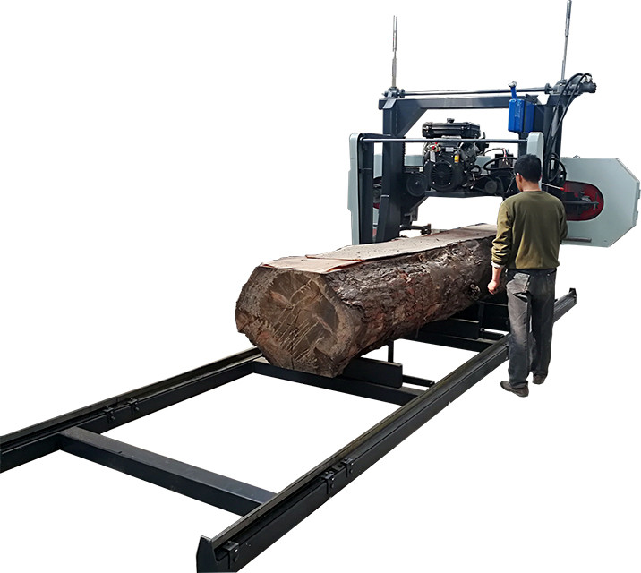 MJ1000 band saw horizontal wood cutting sawmill aserradero portatil, portable swing blade sawmill