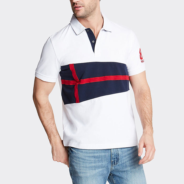 Short Sleeve Mens Polo Style Shirts Color Changing Color OEM Service