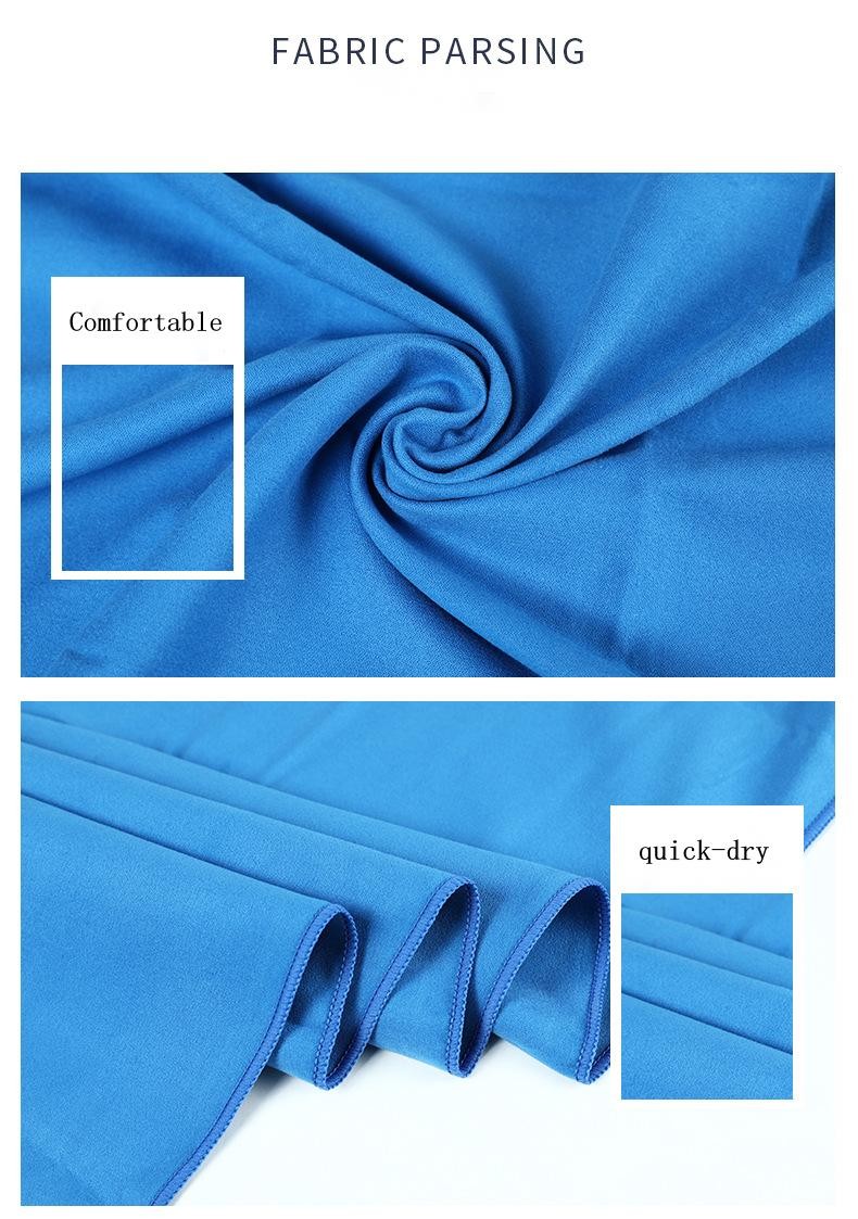 40x80cm Micro Suede Towel 80 Polyester 20 Polyamide Microfiber Cloth
