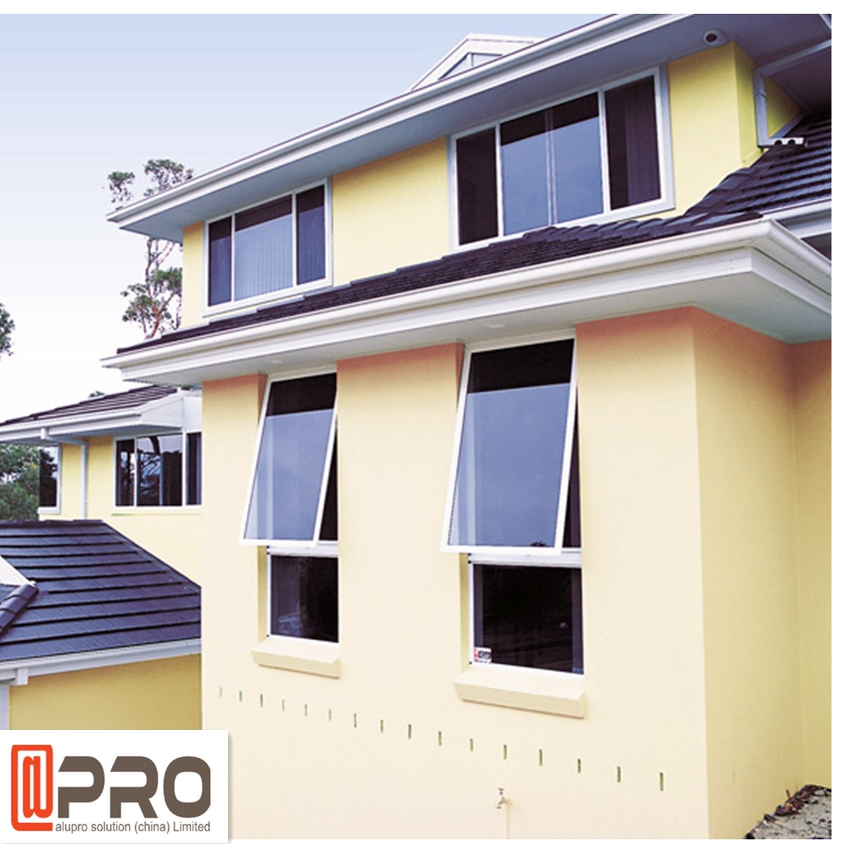awning louver window,triple awning window,french awning window