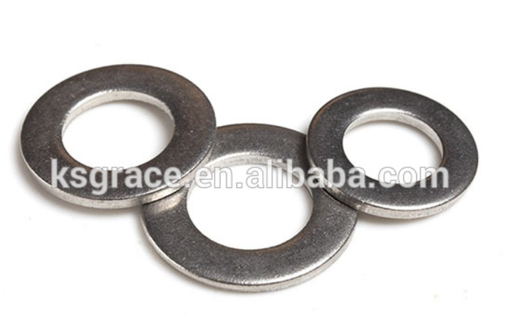 OEM DIN125 Stainless Steel Flat Lock Washers Metal Plain Washer For Bolts