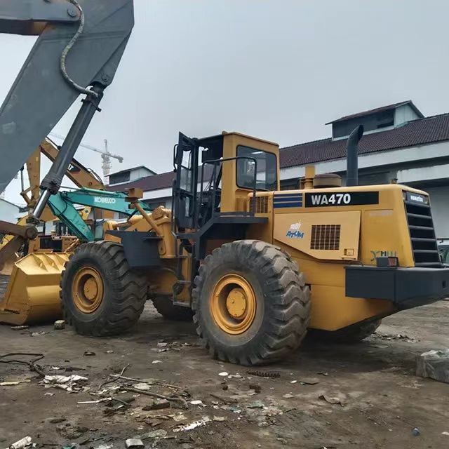 High Quality Second-hand Komatsu WA470-3 Loader From Japan Sold At A Low Price