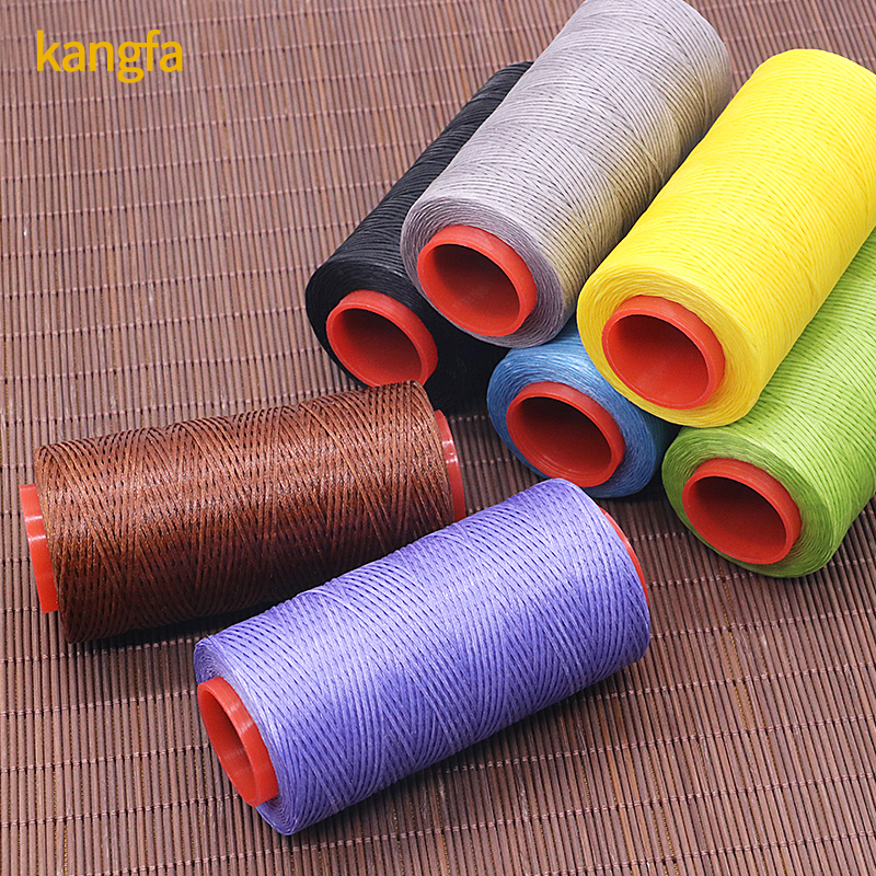 150D Waxed Book Binding Thread for Beginners Leather Craft DIY Bags Ring Twisted