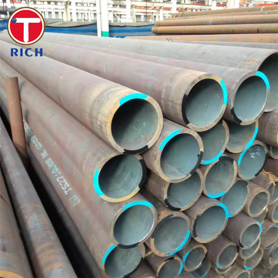 DIN 1629 ST37 Carbon Steel Tube Seamless Circular Unalloyed Steel Tubes For Mechanical