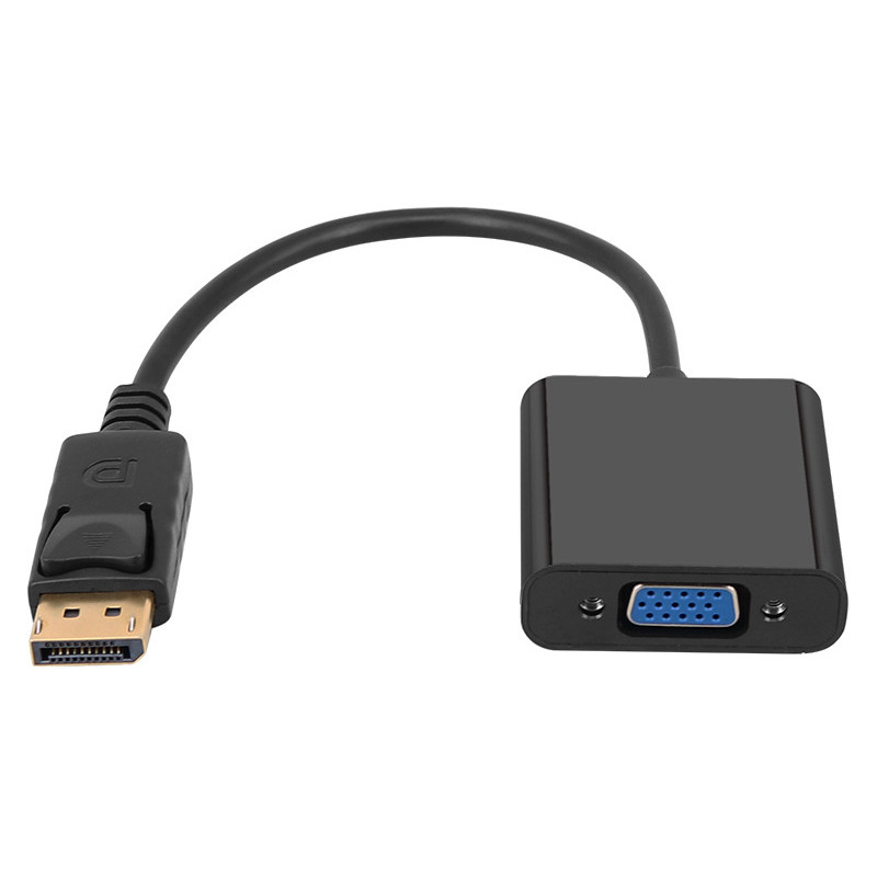 1080p Thunderbolt Male Display Port to Female VGA Displayport to VGA Monitor Cable