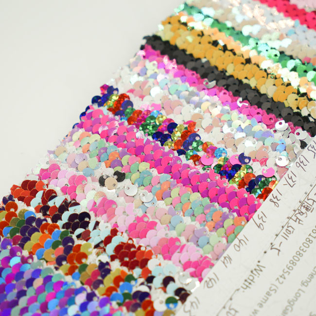 Five Subsidiaries Sequins Fabric