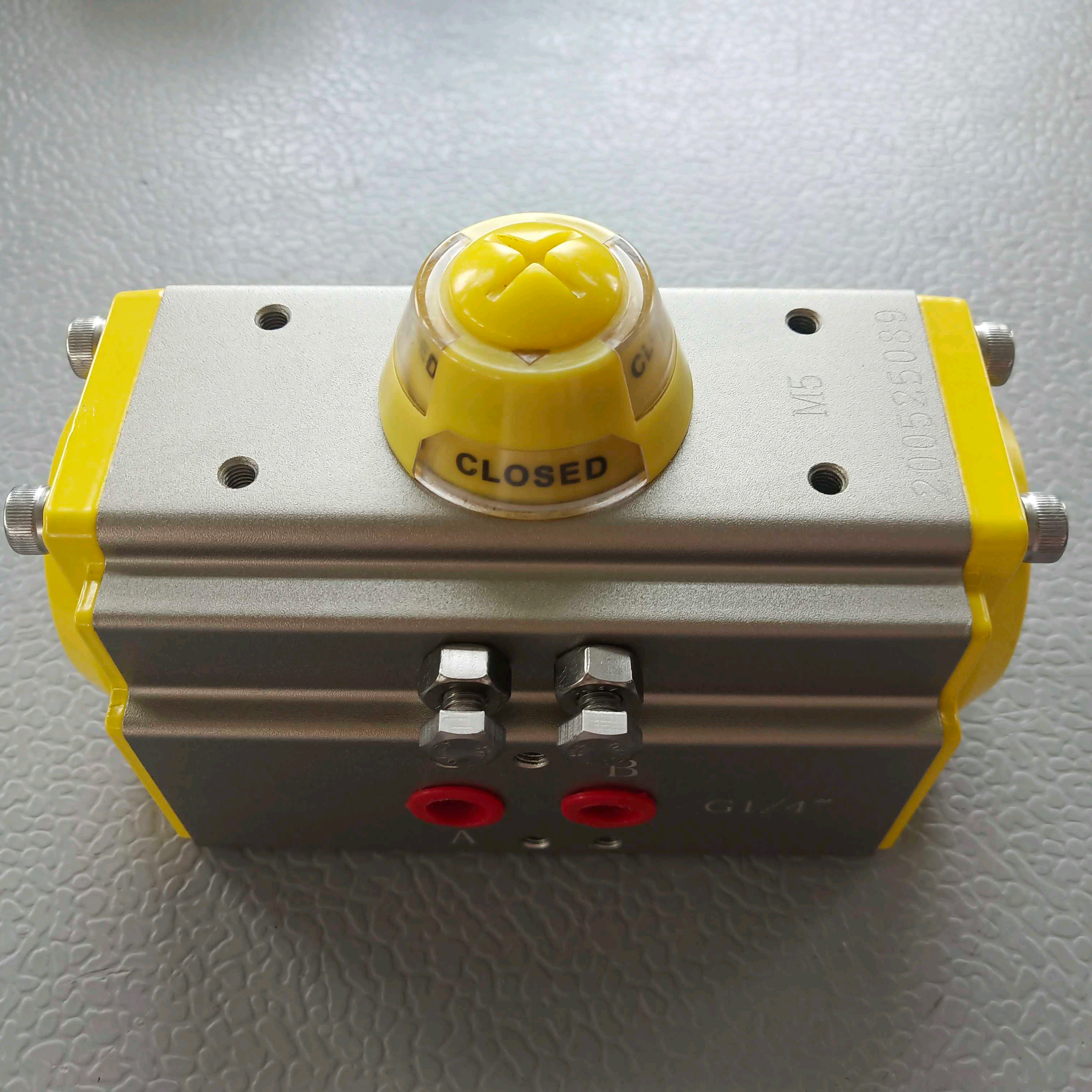 Pneumatic Rack And Pinion Actuator Pneumatic Piston Rotary control valve