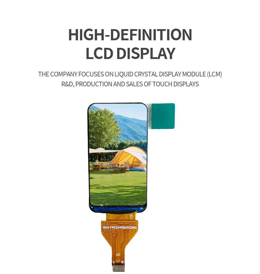 ODM IPS TFT LCD Display Module 172x320 SPI Interface 1.45 Inch