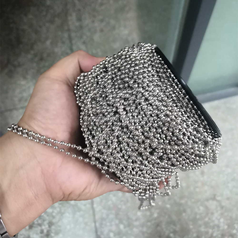 Ball Chain Manufacturer Metal Colorful Customized Ball Chain Stainless Steel Ball Chain Gold Ball Chain