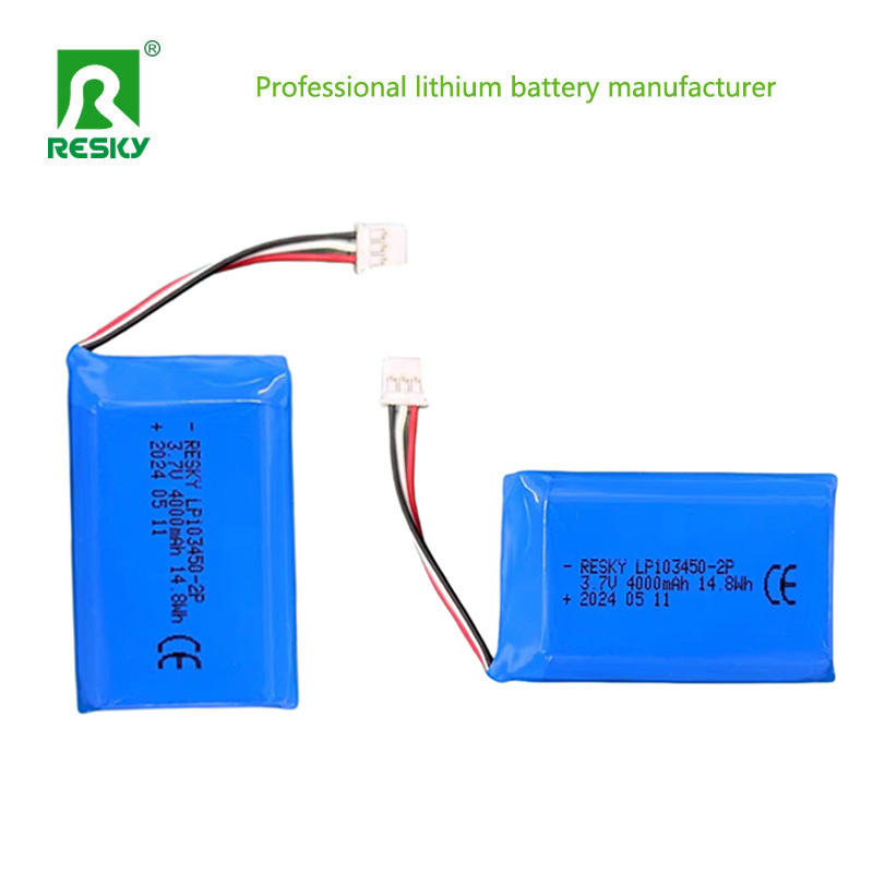 2s Lithium Polymer Battery Pack 103450 7.4v 2000mAh 14.8wh Li-ion Batteries