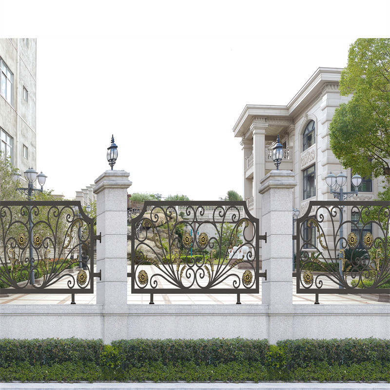 304ss Indoor Outdoor Aluminum Railing Picket Fence For Front Porch