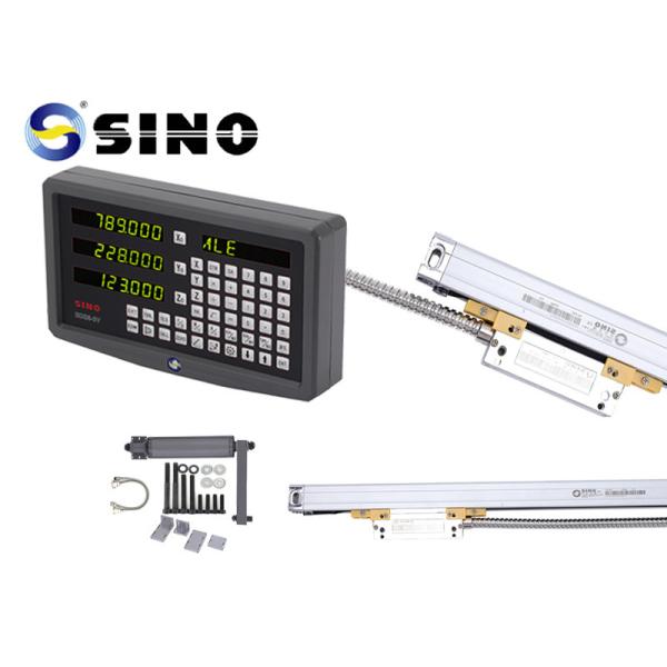 3 Axis DRO Kit SINO SDS6-3V Digital Readout System With Linear Scale TTL Signal Output For Lathe Machine