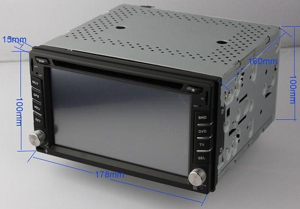 Car multimedia player for Universal car DVD with car gps navigation OCB-6205