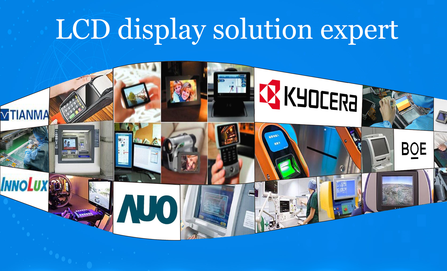 OEM 1500 cd/m² 42Inch 1920(RGB)×480 TFT LCD Screen 16.7M LCD Module