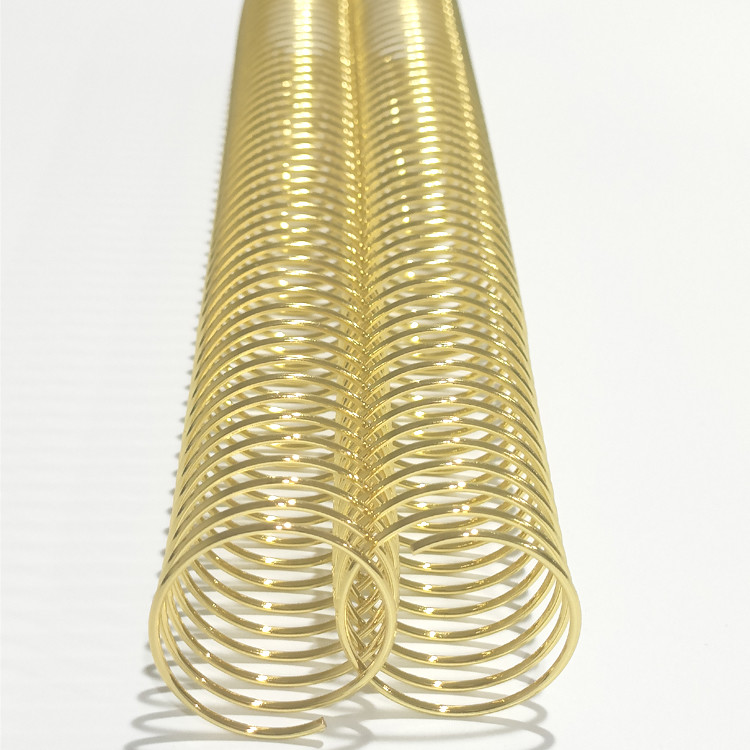 A4 A5 Notebook Coil Ring Binder , 1/2'' Aluminium Spiral Spine Binding