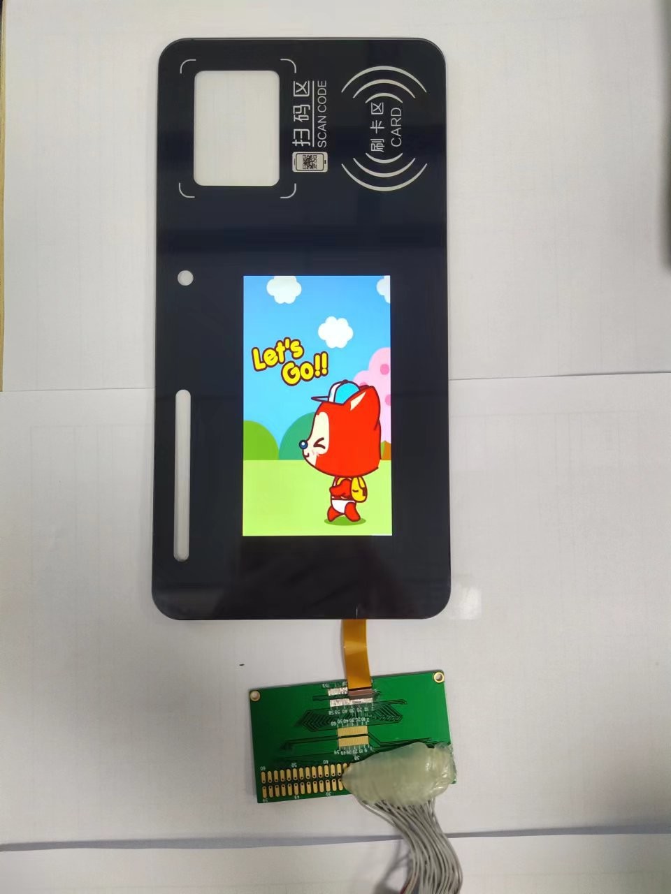 TFT Display Module 5 Inch 480*854 Resolution MCU Interface Driving IC NT355102H