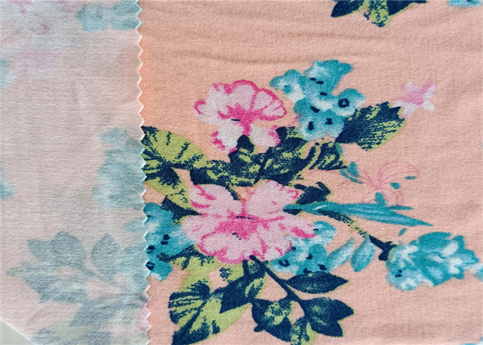 Dty Printed Weft Knitted Fabric For Kidswear 95% Cotton 5% Spandex