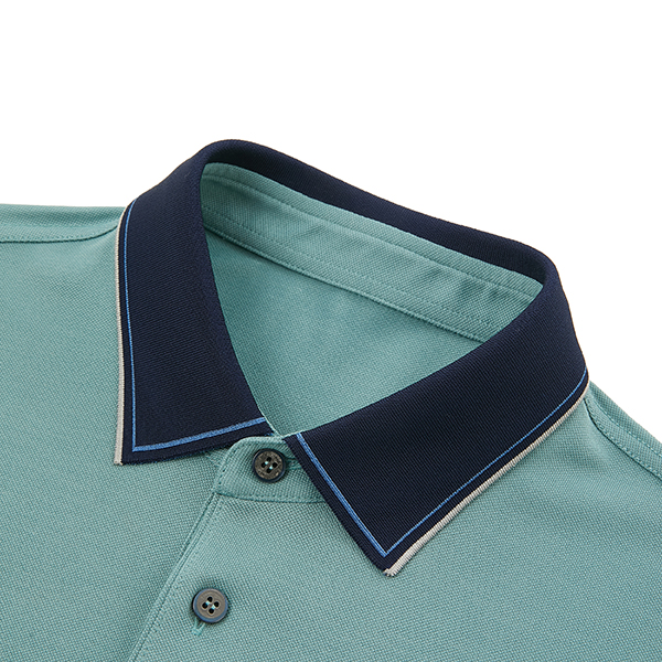Button Polo Men's Short Sleeve Shirt Cotton Embroidery Logo Wingllar Business Men