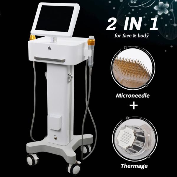 Radio Frequency RF Microneedling Machine Skin Tighten Wrinkle Reduction Anti