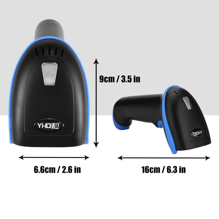 1D Wired Barcode Scanner Handheld Laser Bar Code Reader USB RS232 TTL Interface