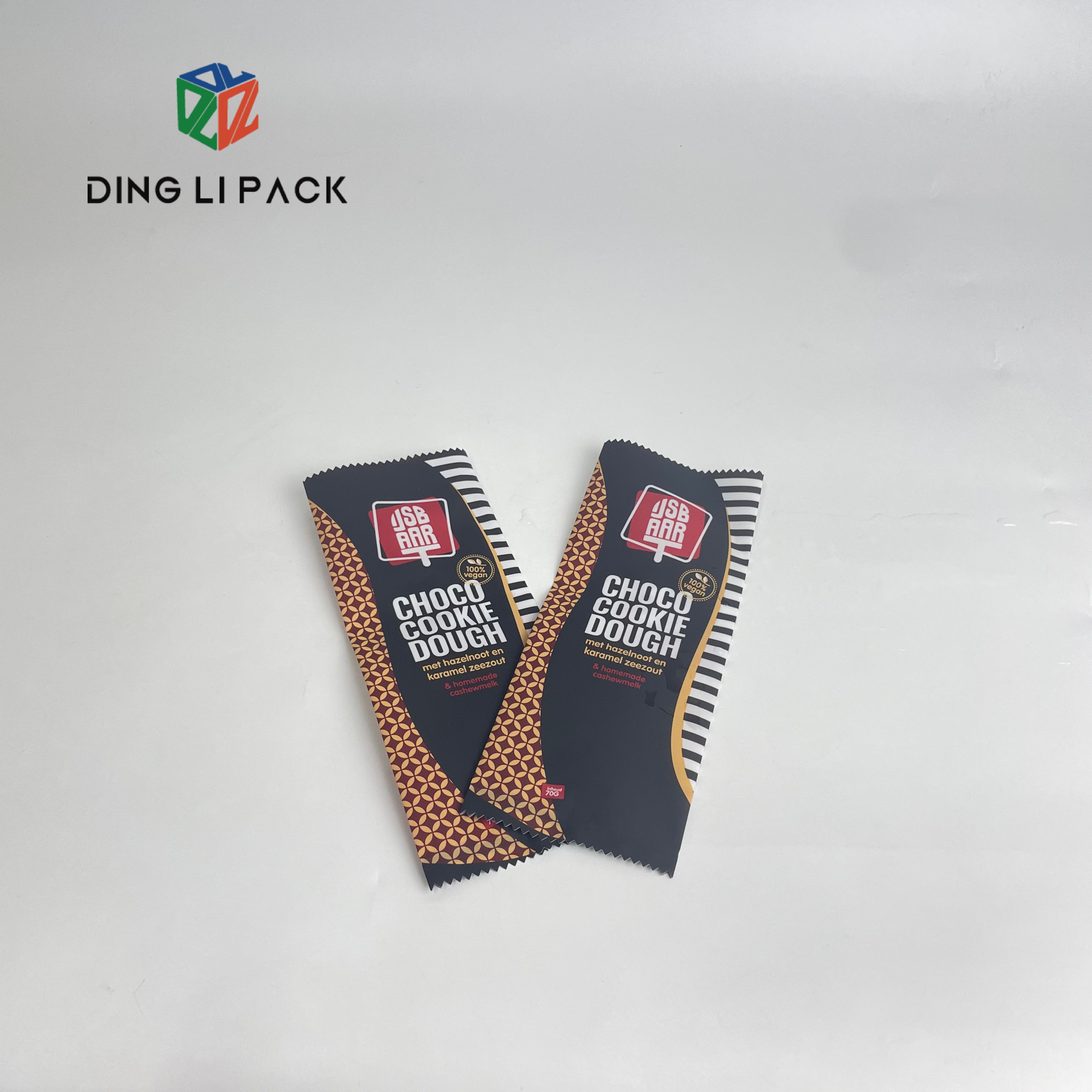 Custom Popsicle Snack Packaging Bags 0-10 Colors Digital Printing